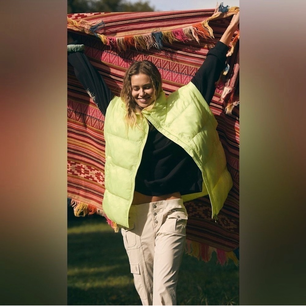 Like-new FP Movement In A Bubble Oversized Puffer Vest